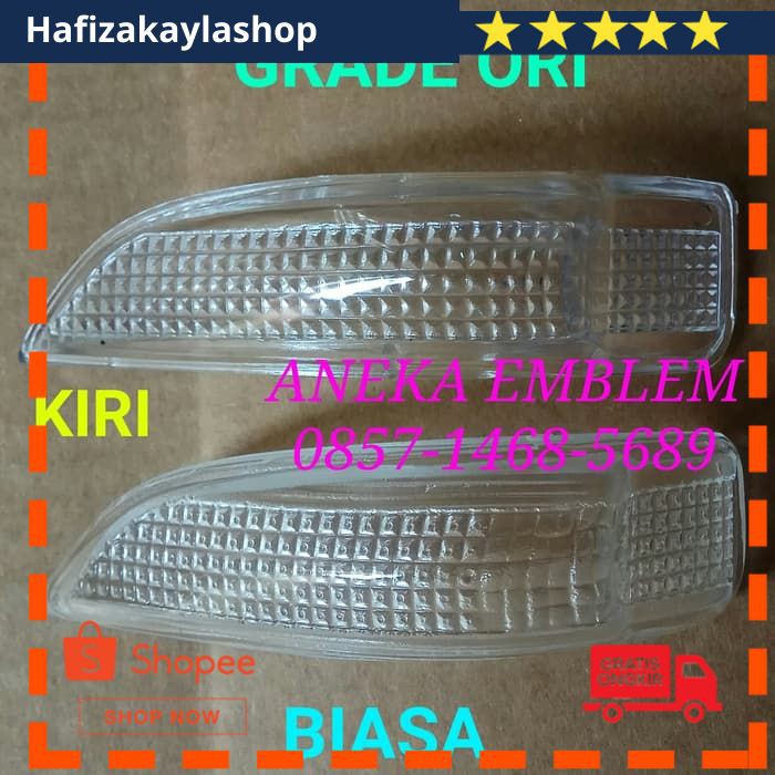 Part mobil grade ori - mika sein spion sigra - mika lampu sein spion sigra - kiri zn 218