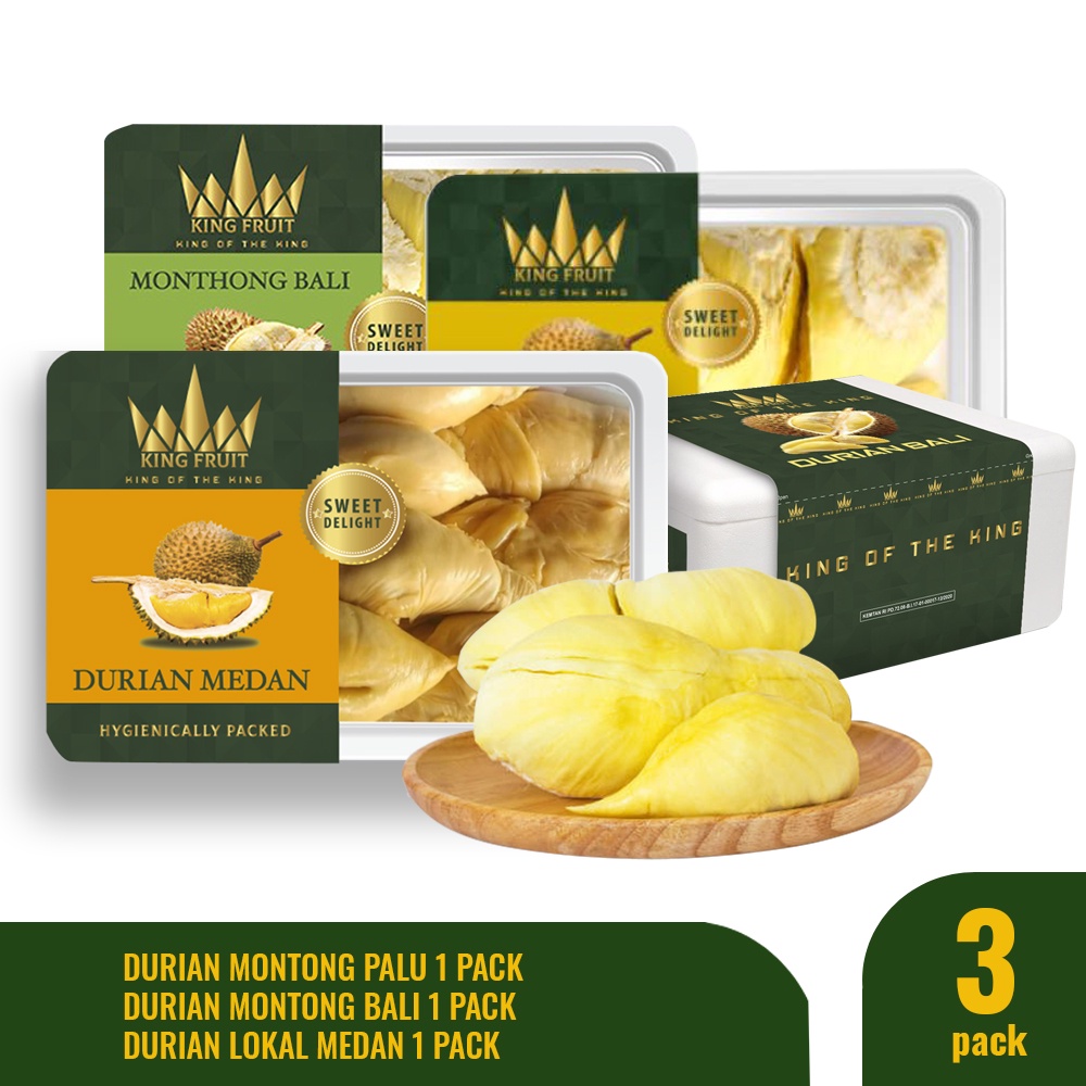 

Buy 1 Pack Durian Monthong Palu Free 1 Montong Bali dan 1 Medan Super