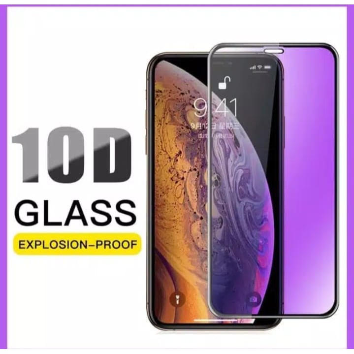 Xiaomi Redmi 9T / Note 5 Pro / Note 10 / Note 10 Pro Tempered Glass Blue Light Anti Radiasi 10D