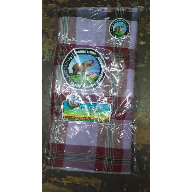 Sarung Dewasa Murah Homemade lokal Indo merek Gajah Diamond