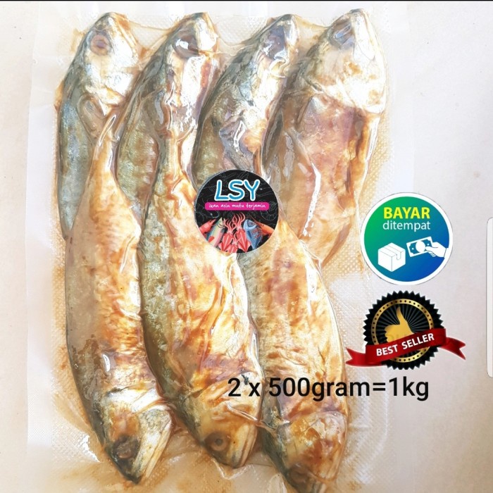 

ikan asin peda merah / kembung merah 1kg kualitas no 1