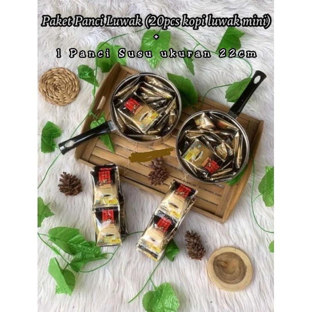 PAKET PANCI KOPI LUWAK MINI ( 1PANCI + 20KOPI LUWAK MINI)