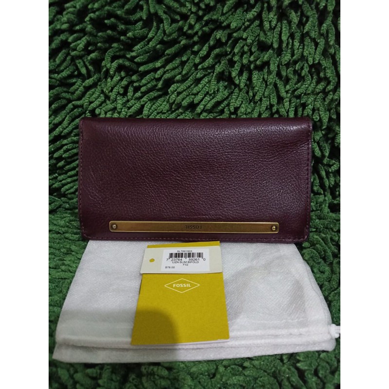Preloved like new dompet fossil