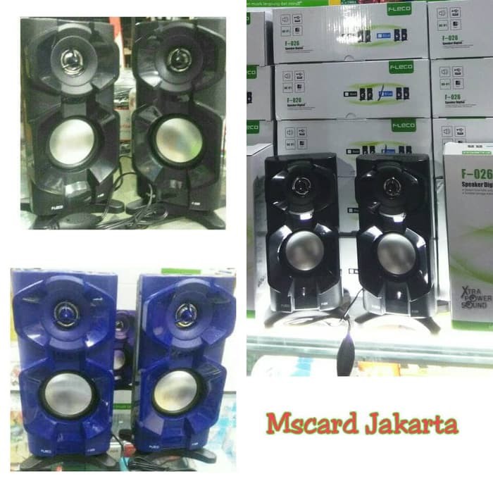 Promo PROMO SPEAKER FLECO F026 SPEAKER KOMPUTER LEPTOP Limited