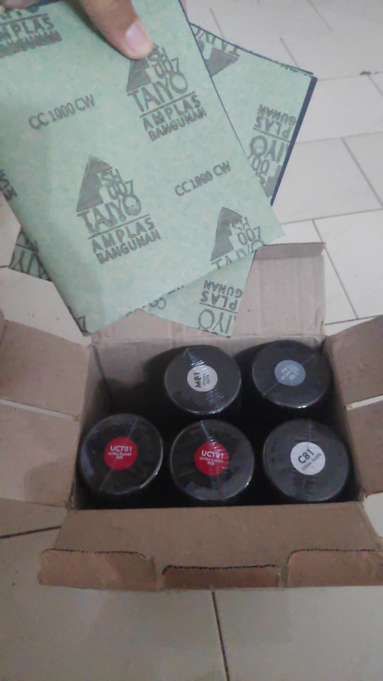 Paket Cat Ultra Candy Red Sapporo Ultimate / Pylox / Pilok / Saporo Merah