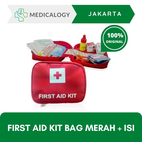 OneMed First Aid Bag Kit Merah + ISI