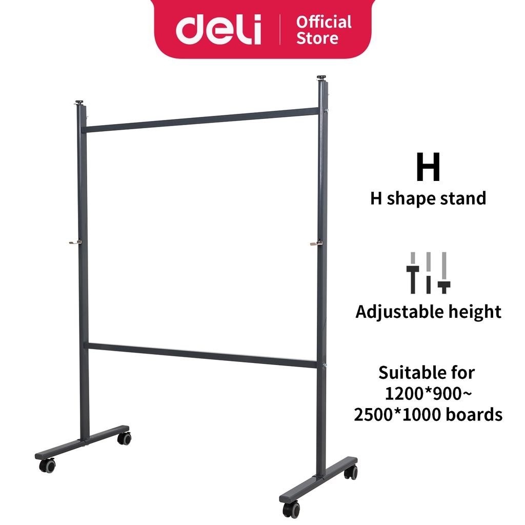 Deli Whiteboard Stand Tiang Penyangga Papan Tulis E7870