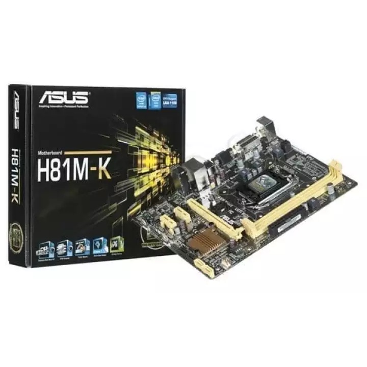Asus H81M-K (LGA1150, Intel H81, DDR3)