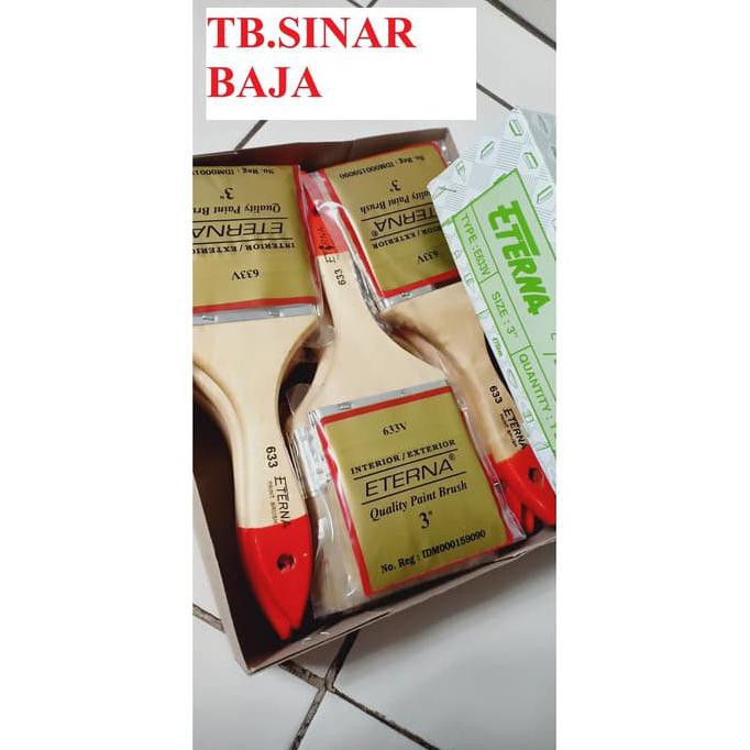 

Kuas Cat Eterna 633 3" Inch Tbs76 Ayo Beli