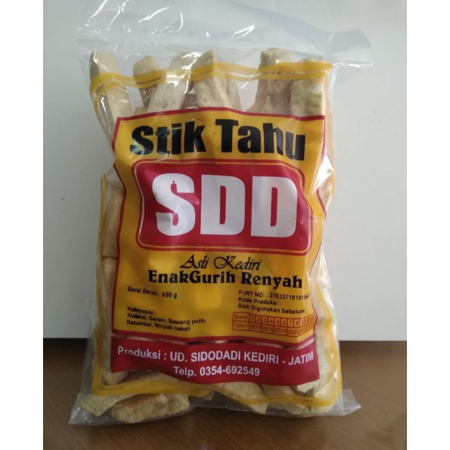 

Stik Tahu SDD Kediri 100 Gram