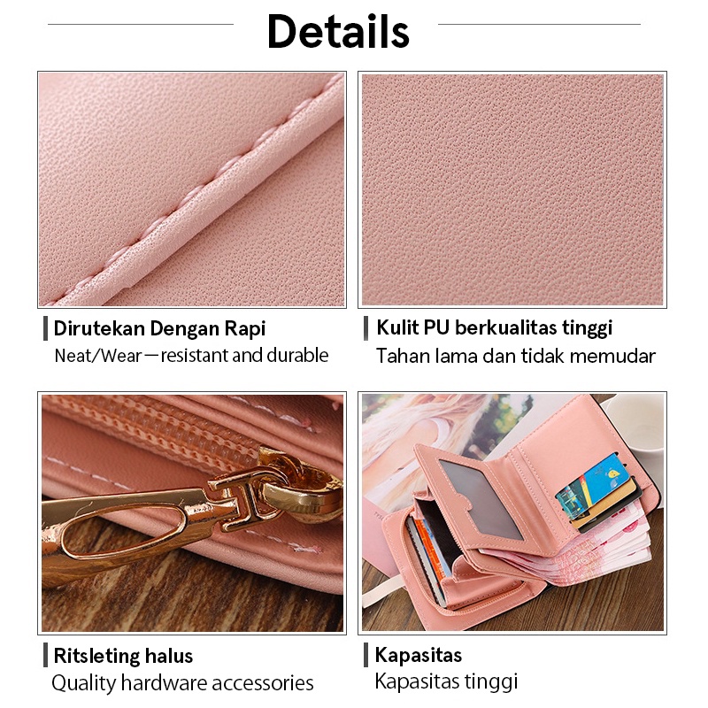 Hathin muii murah sale  MEGAN WALLET dompet - dompet wanita -dompet cewek