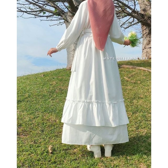 Jasmine Dress Linen by Studhijabstore