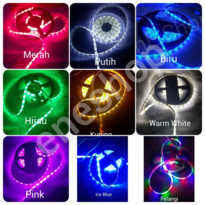 Led strip 12v 2835 3030 waterproof / 50cm