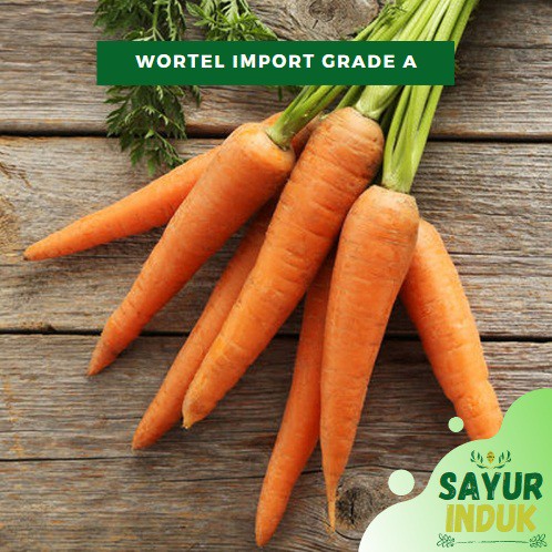 

Sayur Induk - Wortel Import 250 Fresh Grade A Carrot