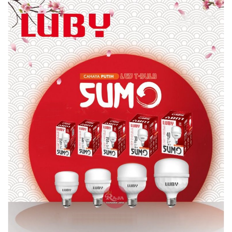 Lampu LED Terbaru Teknologi Jepang Luby Sumo Berkualitas Cahaya Putih Super Terang