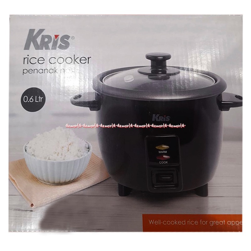 Kris Rice Cooker 0.4L Manual Pemasak Nasi Praktis Kecil Cocok Untuk Travelling Travel Berpergian Alat Masak Nasi 600ml