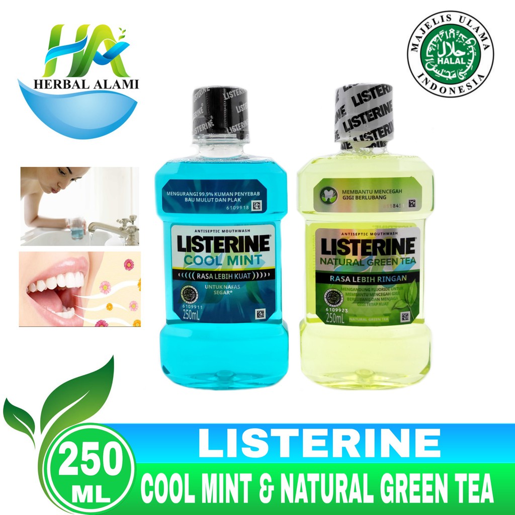 Listerine 250ml - Antiseptic Mouthwash