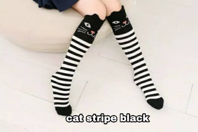 POLKA SOCK KAOS KAKI STOCKING ANAK PEREMPUAN KOREA BALET BALERINA COSPLAY LEGGING IMPORT MURAH