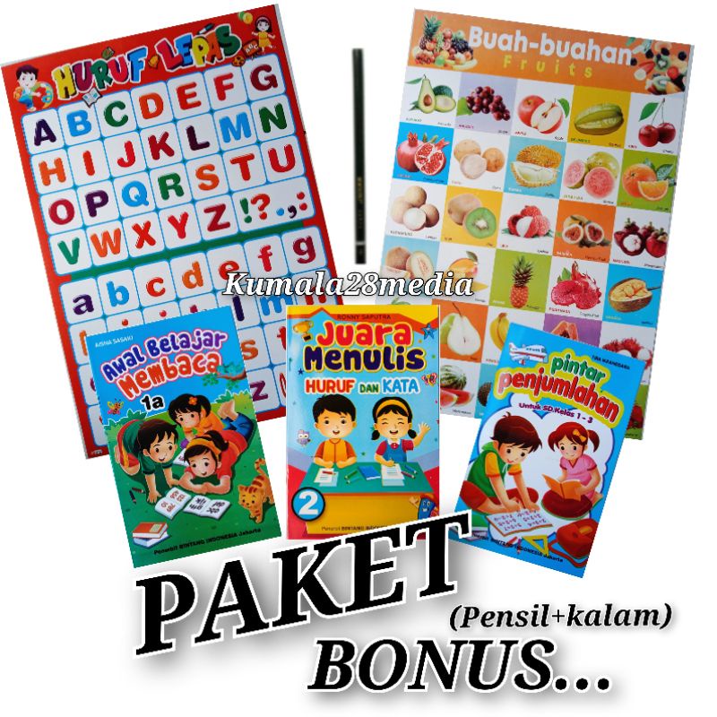 Jual Poster Dinding Edukasi Anak, Buku Edukasi Anak Belajar | Shopee ...