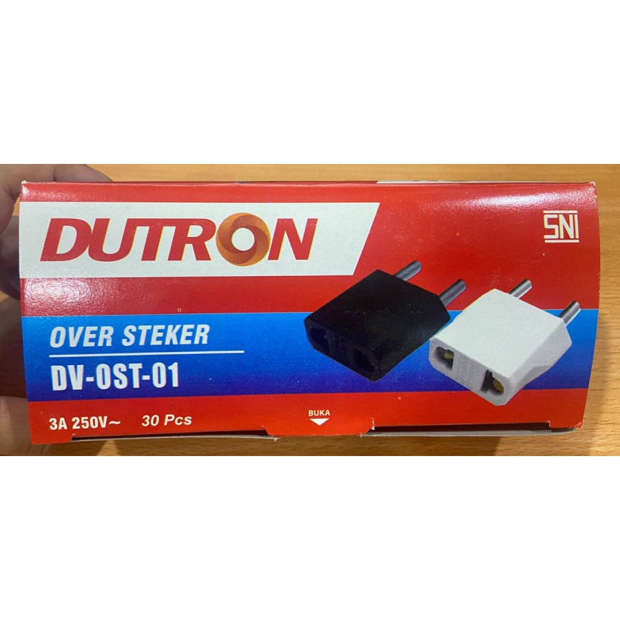 Over Steker Lubang 2 Dutron - 1 BOX