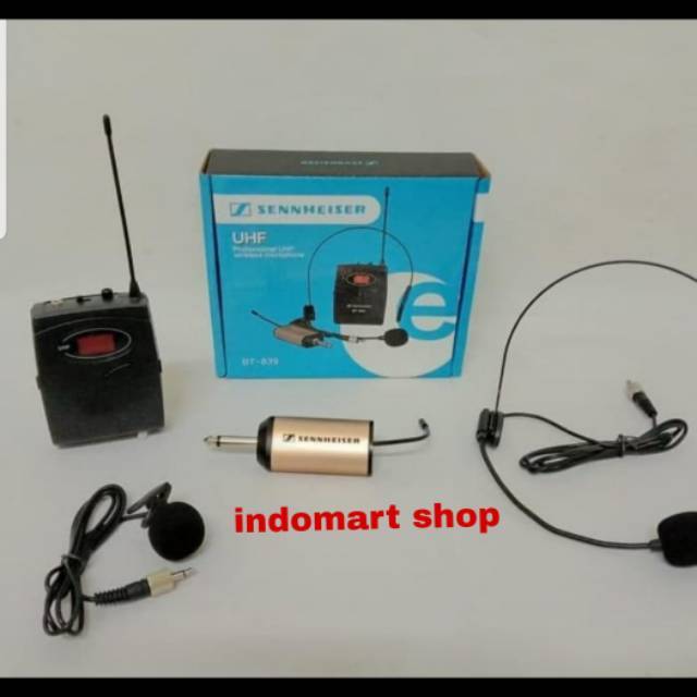 MIC WIRELESS SENNHEISER BT 839 CLIP ON HEADSET ( Mic Imam )
