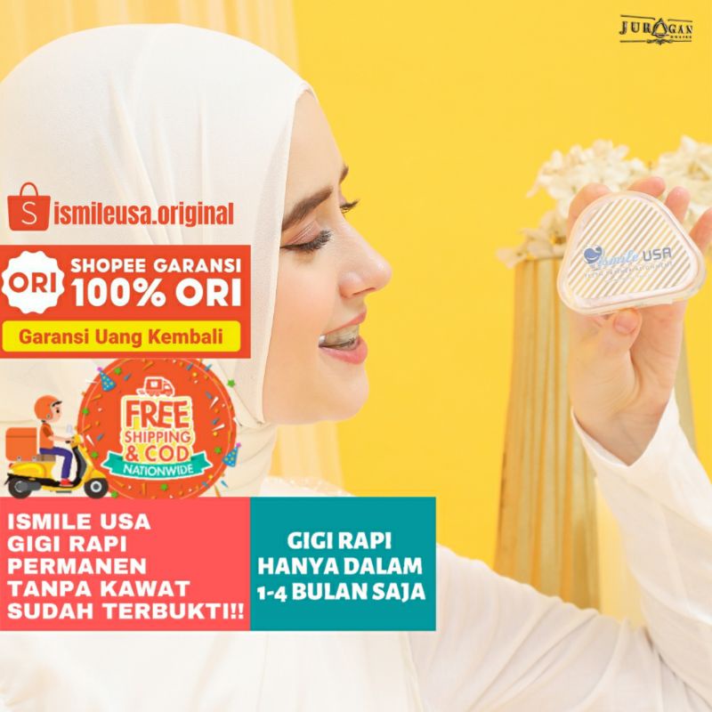Perapi Gigi original/Ismile USA/Perapih gigi original/IsmileUSA/teeth trainer/aligner gigi