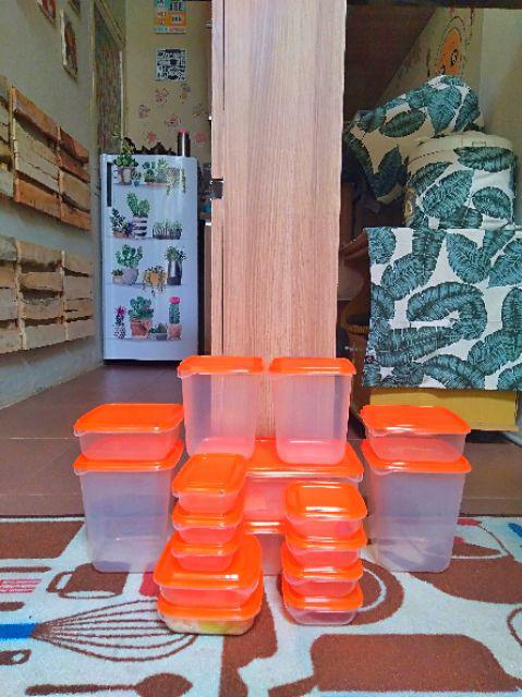 Kotak Makan 17 Pcs - Food Container - Kontainer Makanan