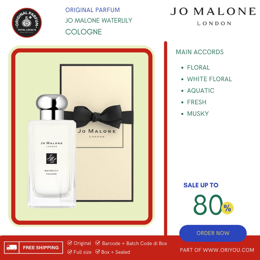 Parfum JO MALONE WATERLILY 100 ML