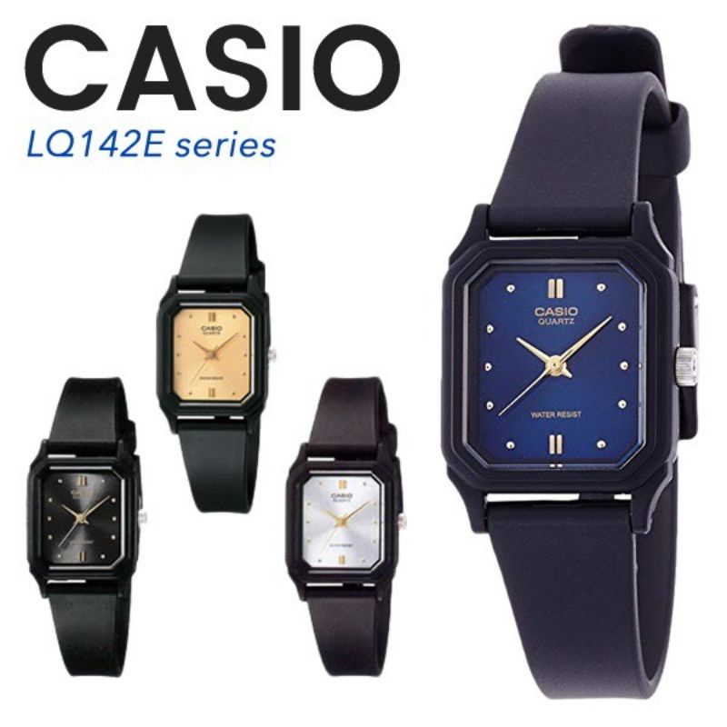 Strap tali jam tangan Casio LQ-142 LQ-142E.    LQ-142 LQ-142E sesuai dan bs lgsg dipakai kak