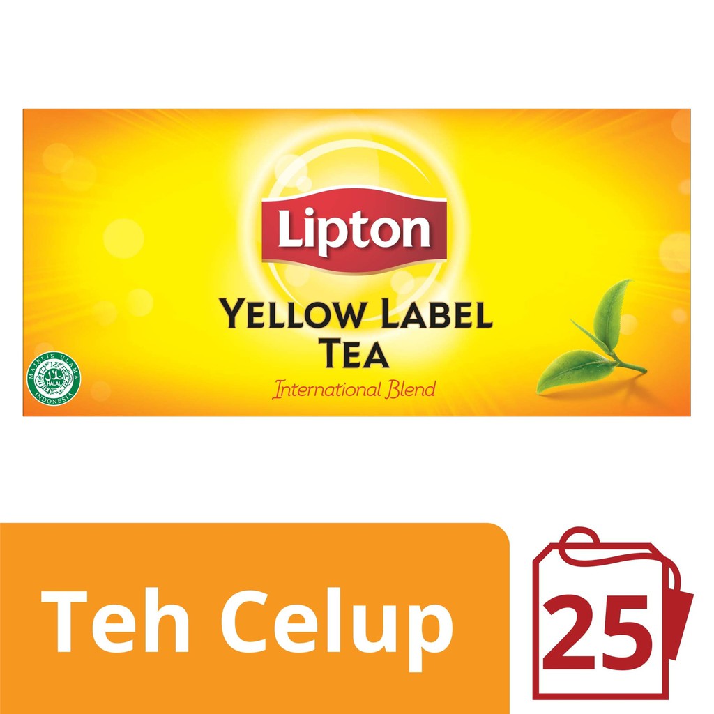 

PROMO LIPTON TEH CELUP YELLOW LABEL ISI 25PCS TERMURAH