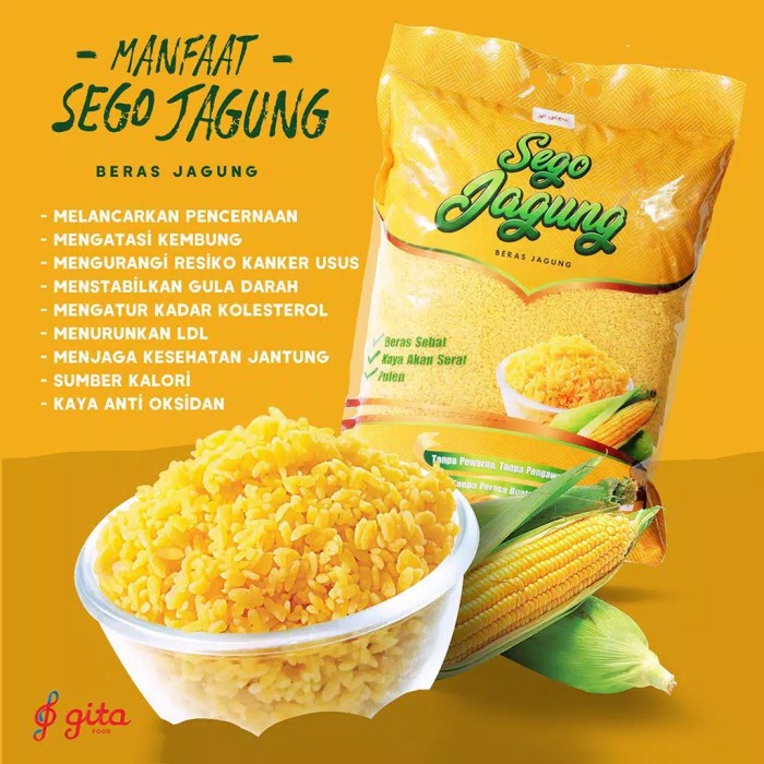 

bg20t01r Sego Jagung Nasi Beras Jagung Pulen Sv012Ss