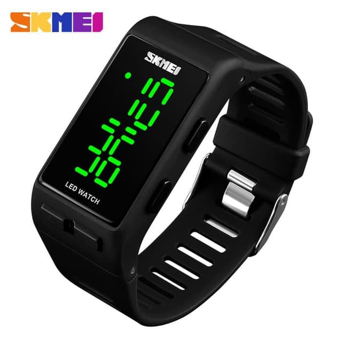 Jam Tangan Gelang Pria / Wanita LED Watch SKMEI 1364 Original Anti Air