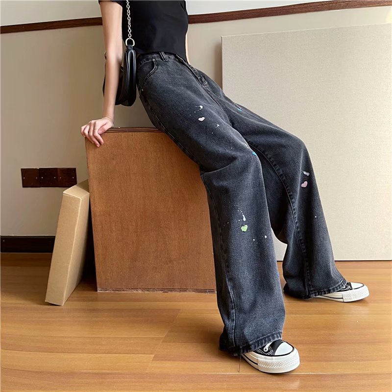 celana jeans wanita / celana jeans model terbaru / celana hitam sulaman