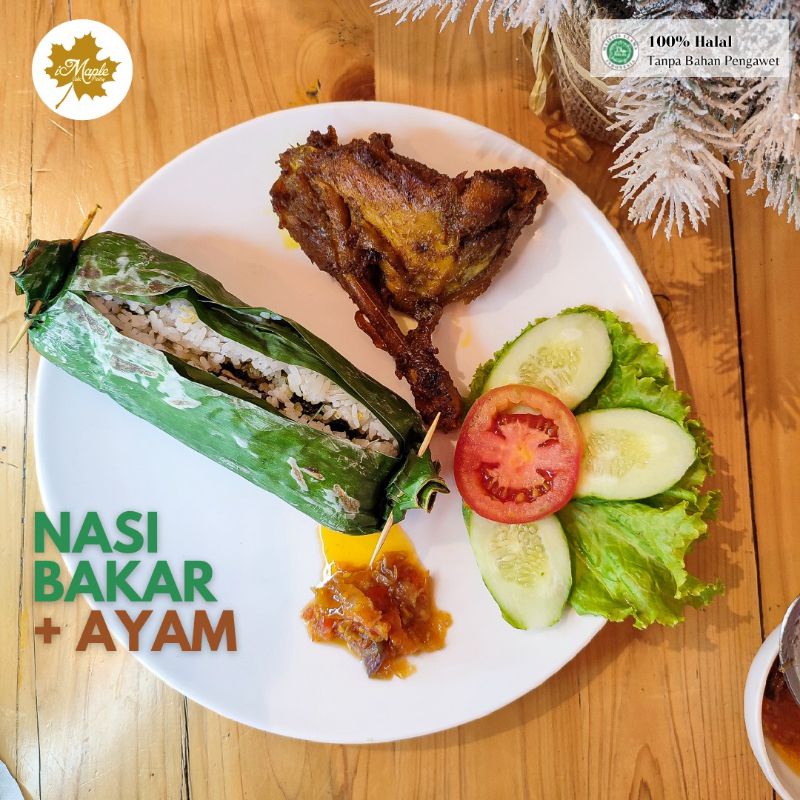 

nasi bakar ayam