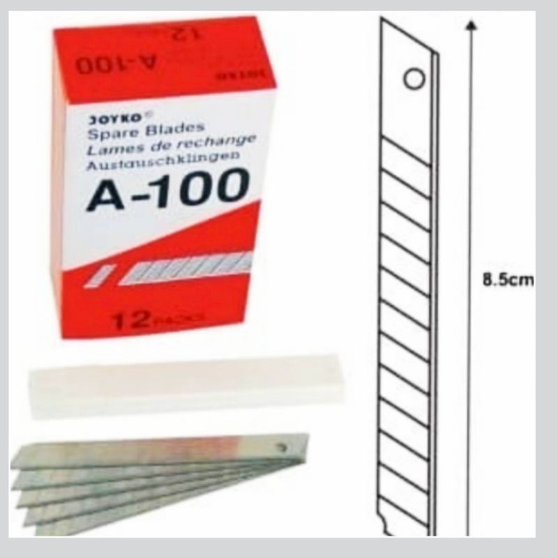 

Isi cutter kecil refill cutter Joyko A-100
