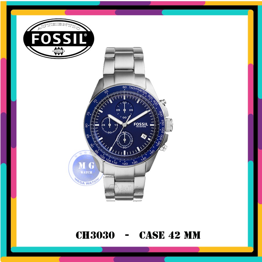 Jam Tangan Pria Fossil Original CH3030 CH 3030 Sport 54 Chrono MURAH