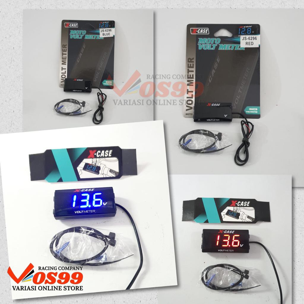 Voltmeter Pengukur Daya Aki I Volt Meter Aki