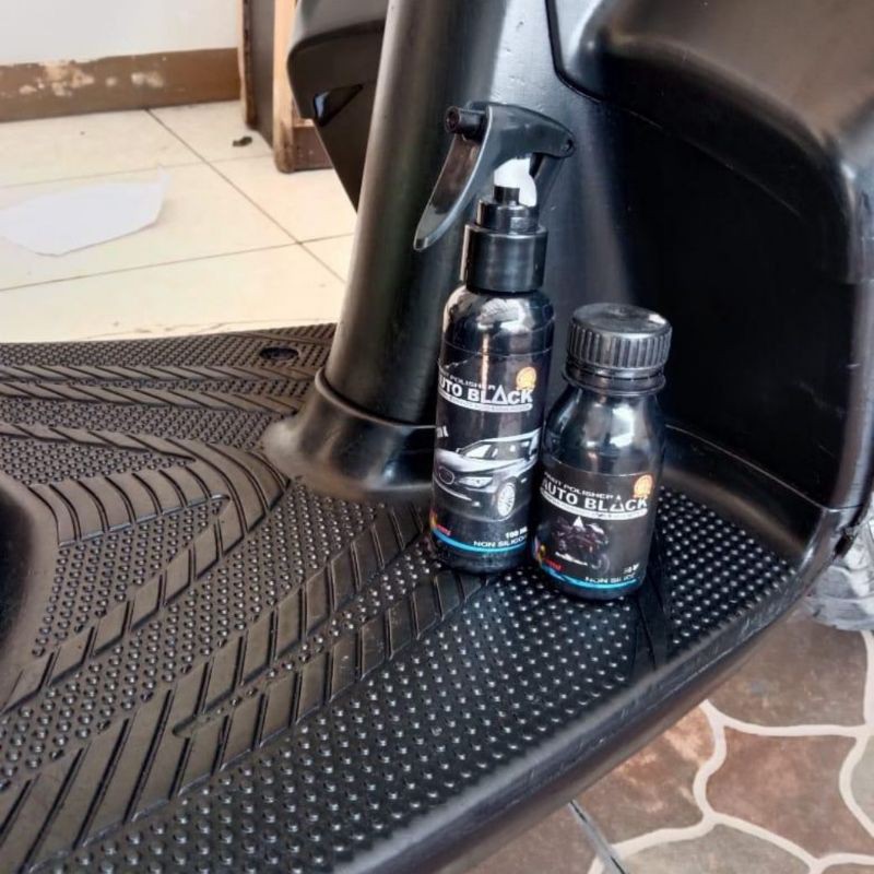 PROMOSI TERLARIS AUTO BLACK PENGHITAM BODY MOTOR PERMANEN SPREY 100 ML