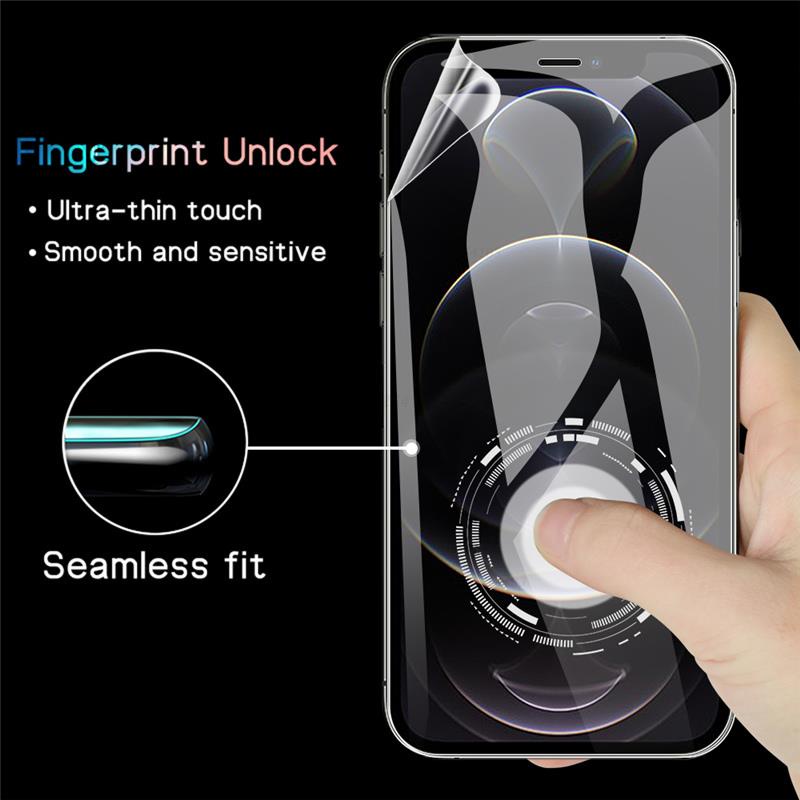 Film Hydrogel Pelindung Layar Depan Belakang Untuk iphone 13 12 11 Pro Max X XS XR XS Max 12 11 Mini 6 6S 7 8 Plus