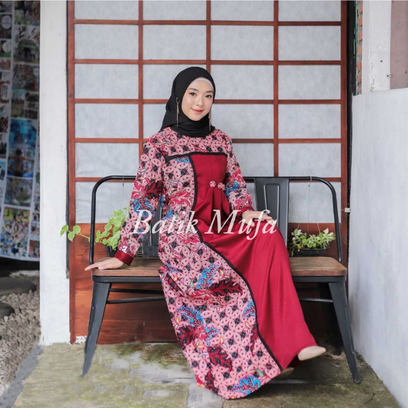 SET COUPLE GAMIS KAISHA GOWN BAJU GAMIS LEBARAN TERBARU 2022 GAUN HARI RAYA BAJU COUPLE LEBARAN