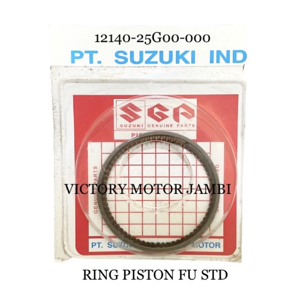 RING PISTON RING SEHER SATRIA FU150 STD 12140-25G00-000 SUZUKI SGP