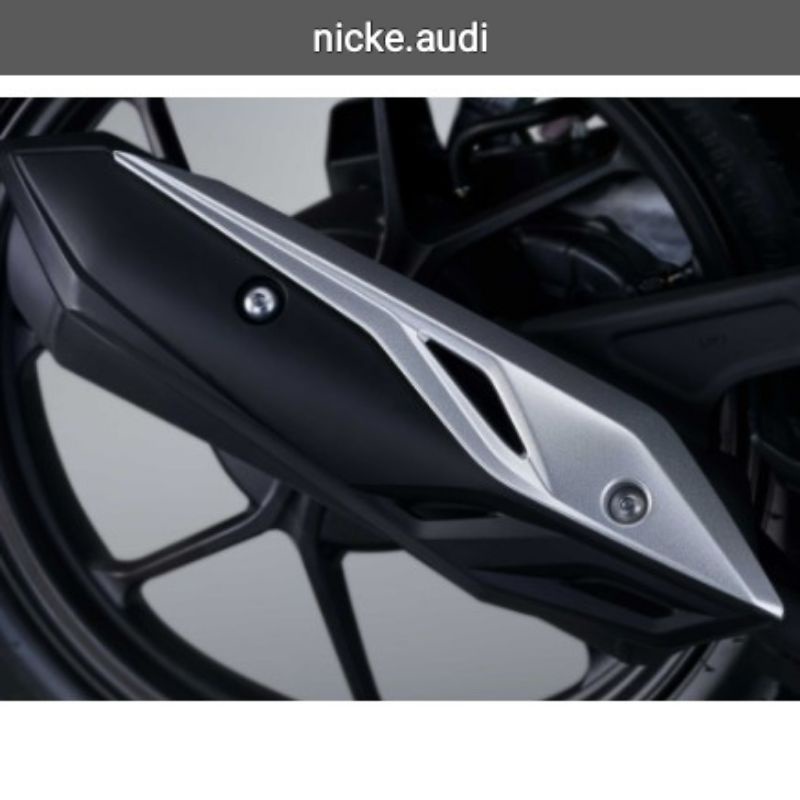 Garnish Cover Knalpot Muffler Beat Sporty BeAT Deluxe & BeAT Street 2020 2021 2022 2023 2024 2025