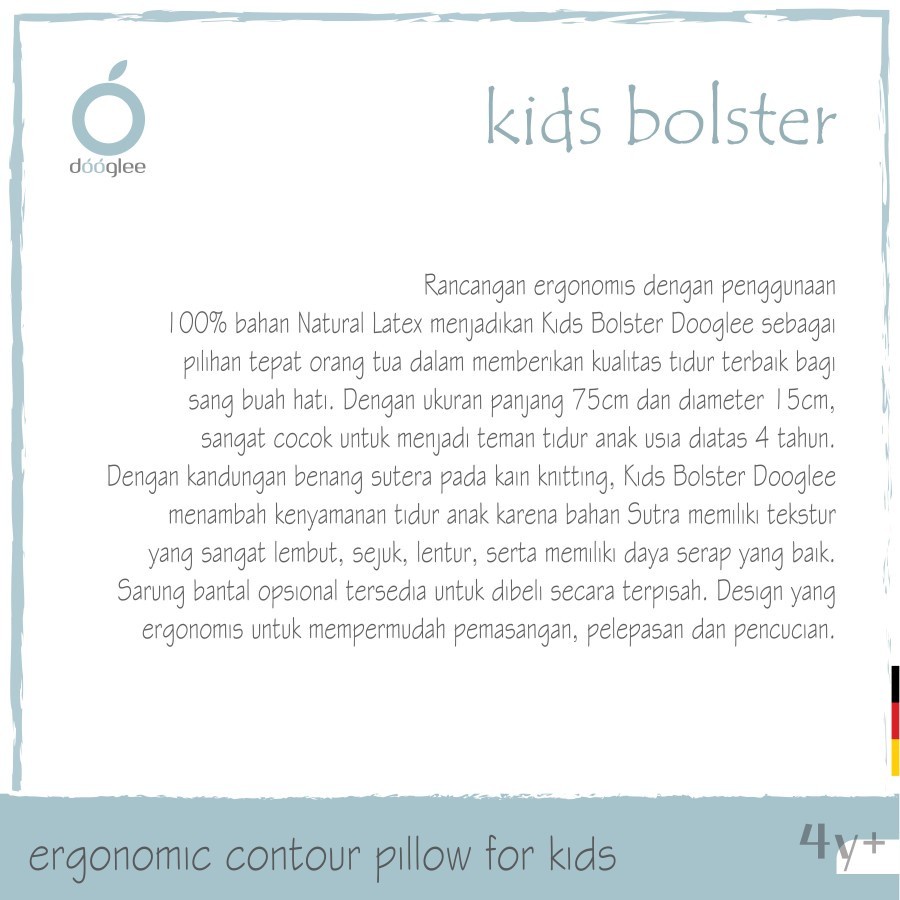 DOOGLEE KIDS BOLSTER