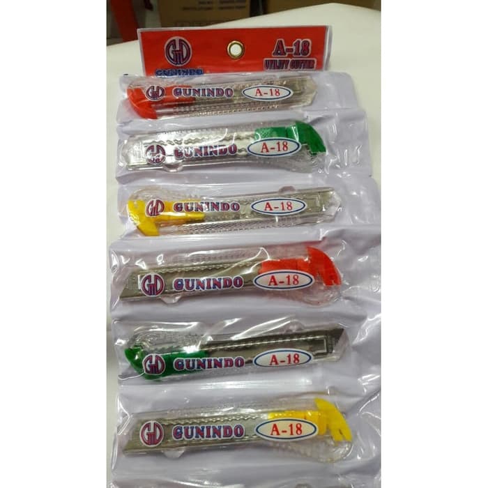 

Cutter Gunindo Kater Besar A-18 (12pcs)