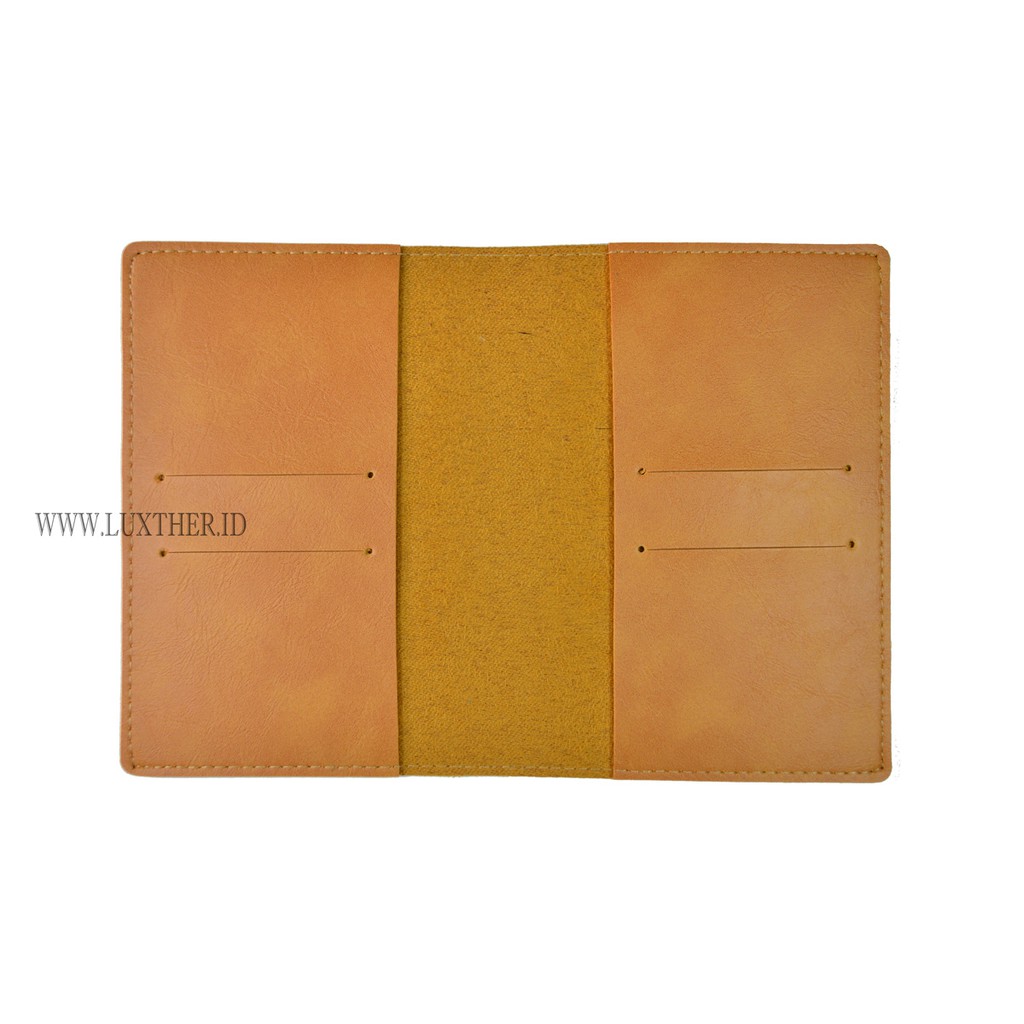 LUXTHER - Passport Case / Passport Holder / Classic Leather / Cover Passport / Luxury Leather