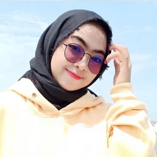 Kacamata Photocromic Unisex Oval Frame Titanium Unisex Vintage Impor Pria Wanita Free Box dan Lap