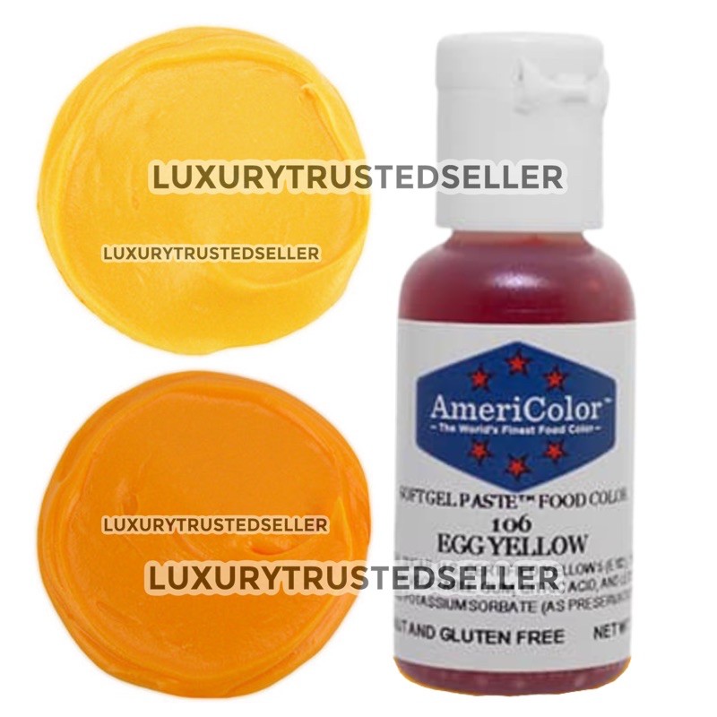 

AMERICOLOR SOFTGEL PASTE EGG YELLOW 0,75 OZ