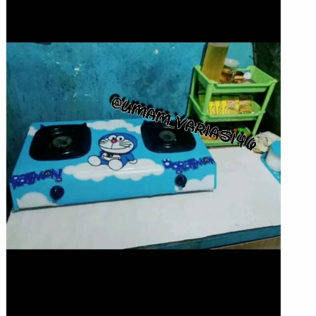 

Stiker kompor Doraemon