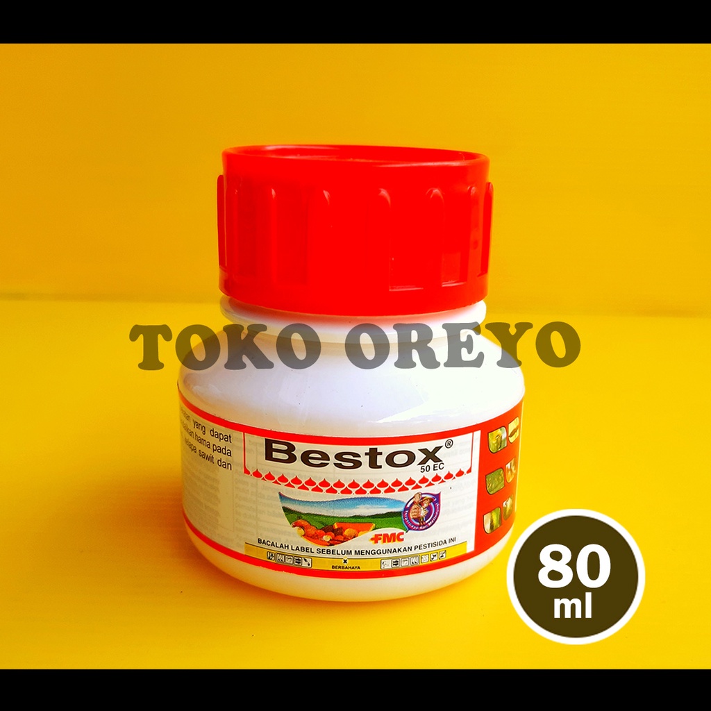 BESTOX 50 EC 80ML KEMASAN PABRIK INSEKTISIDA