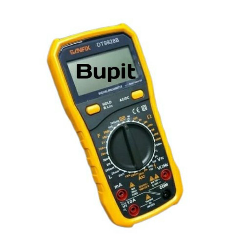 Multitester Multimeter Digital Sanfix DT9928B